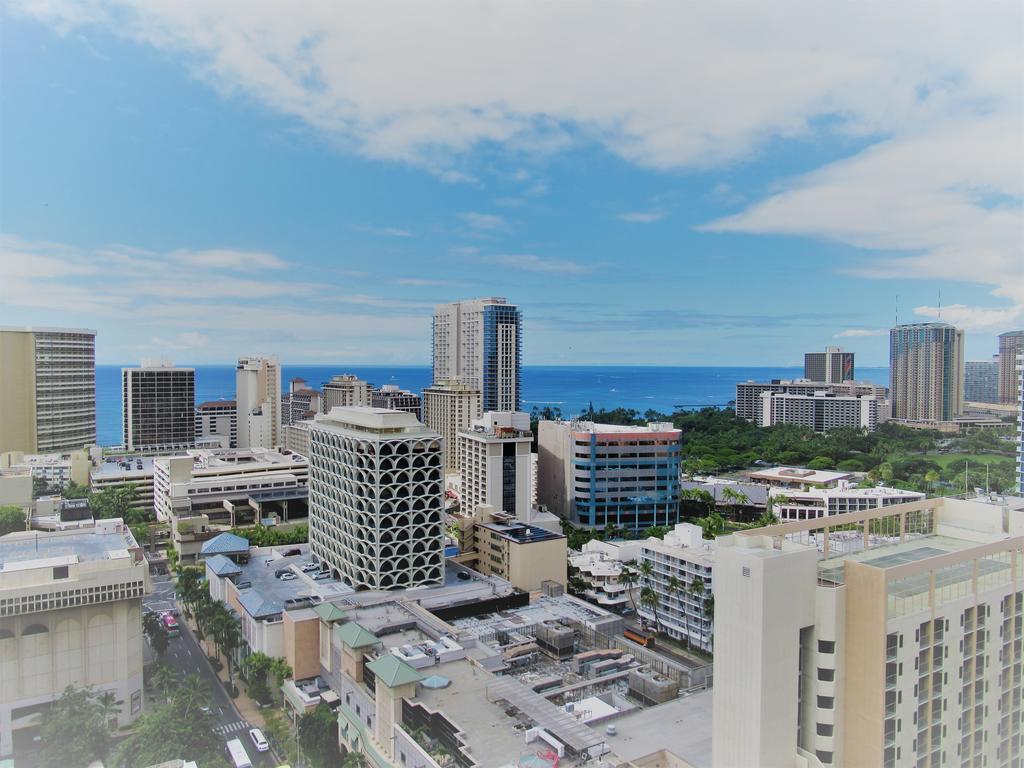 ホノルル Aloha Vacationsアパートホテル エクステリア 写真